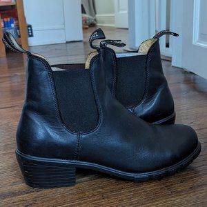 Blundstone #1671 Women's Series Heeled Boots - Black 9.5